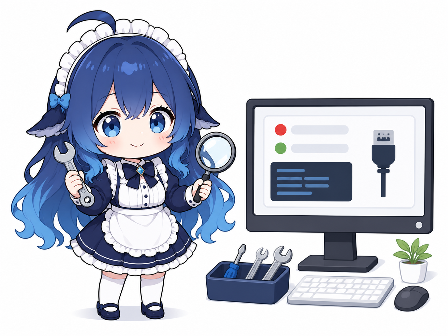 角色正在排查客户端故障