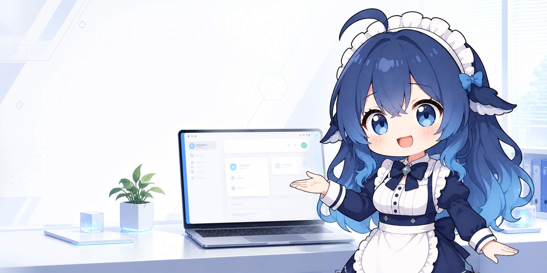 DeepSeek Harness 桌面客户端角色横幅