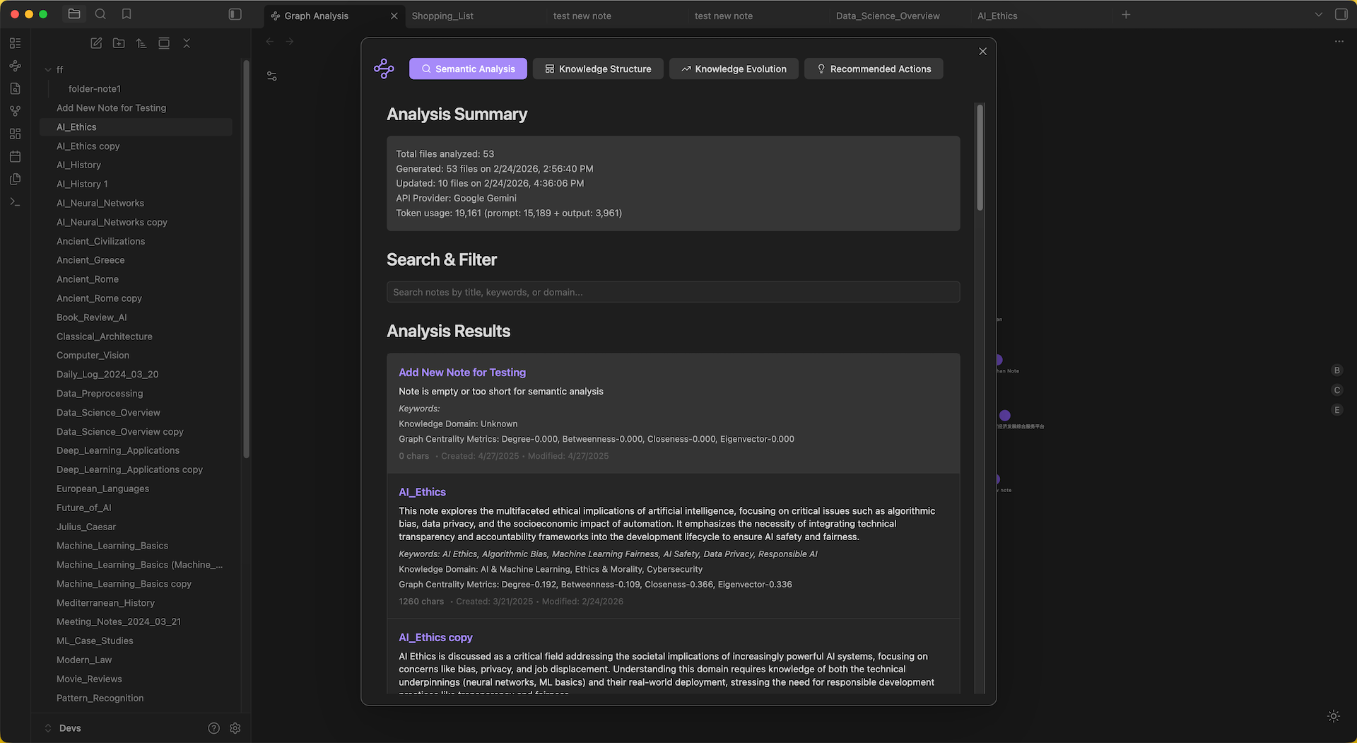 Semantic Analysis