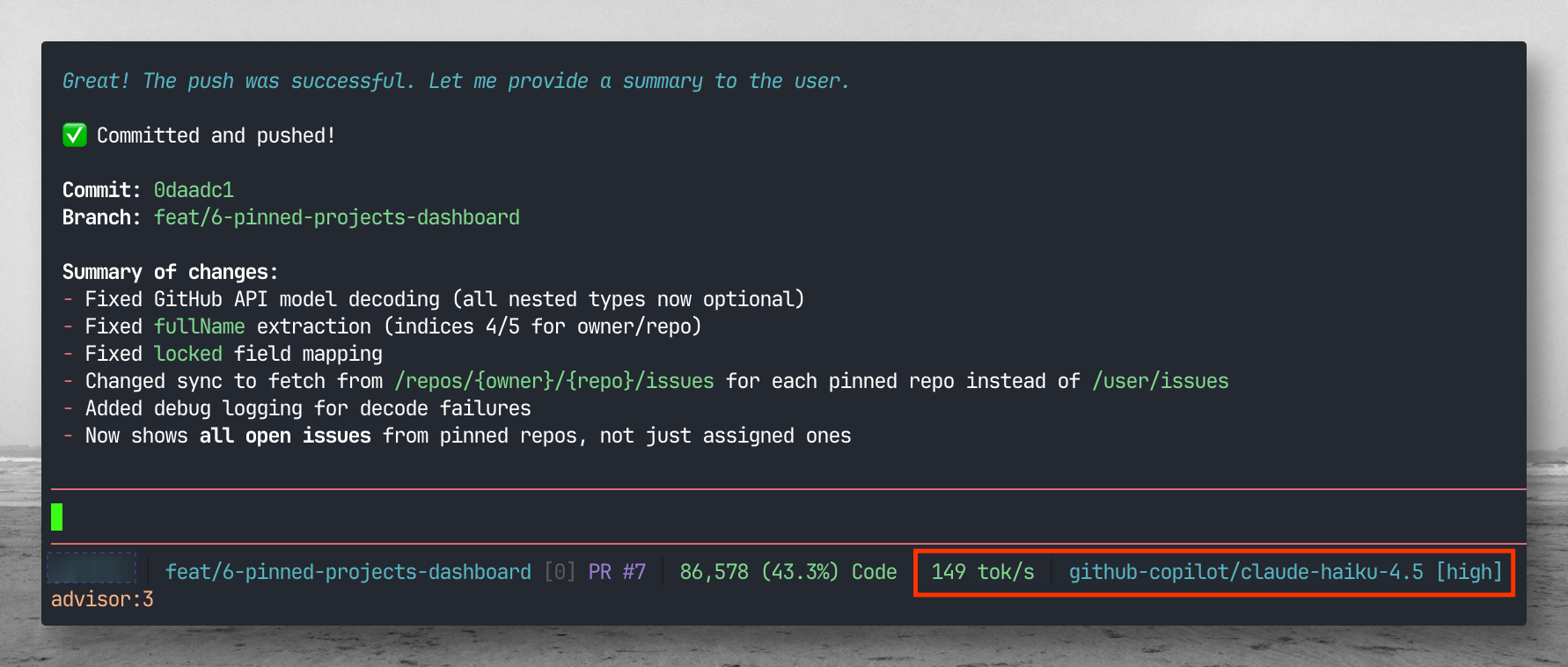 statusline-pi screenshot 1
