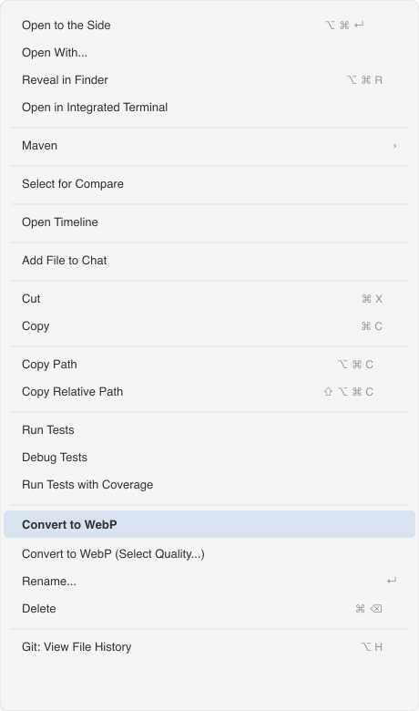 Context Menu