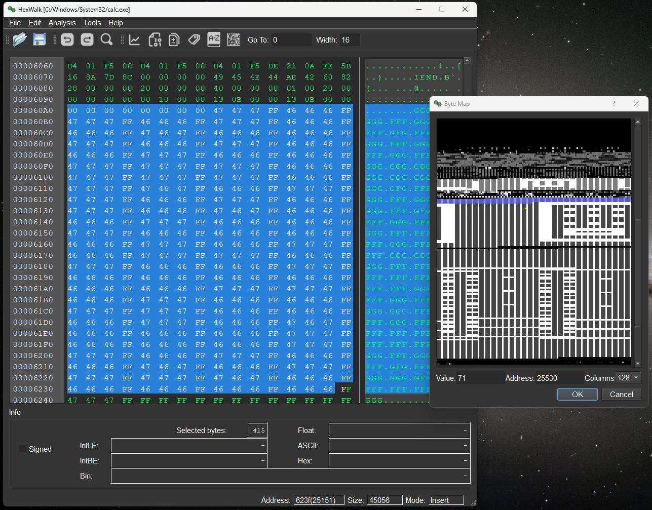 hexwalk gui