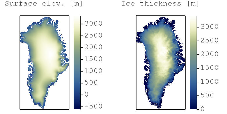 Greenland ice cap
