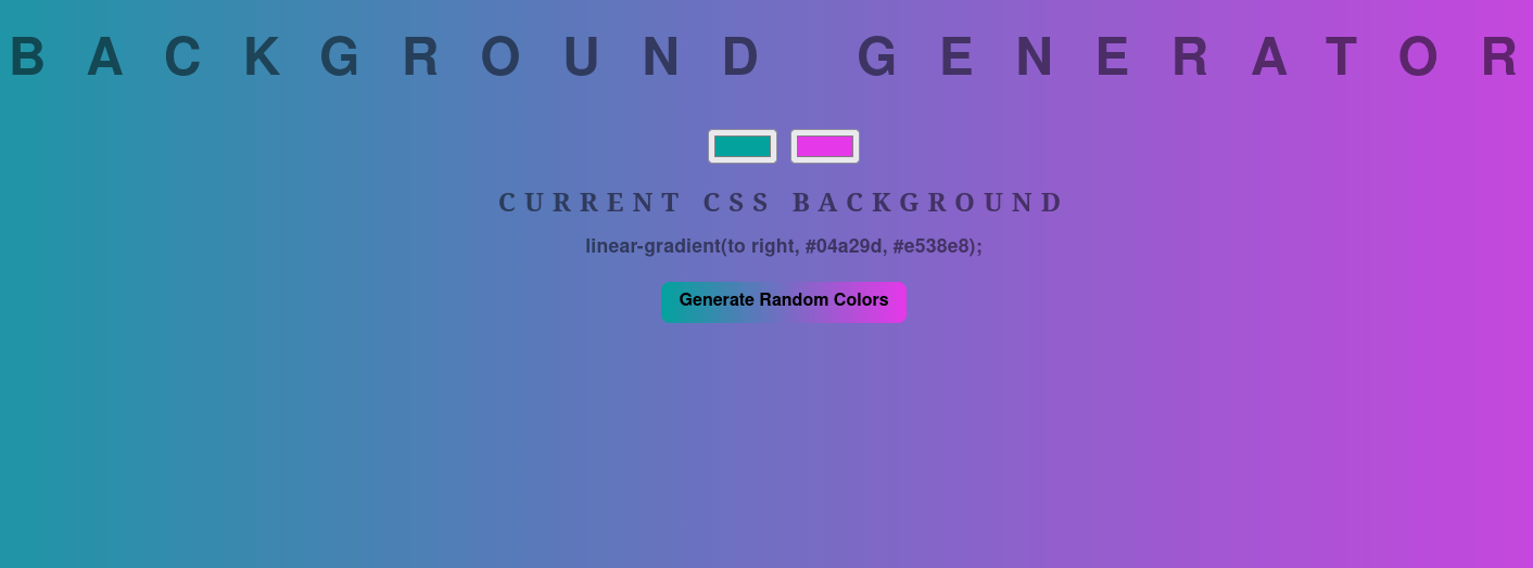 Background Generator