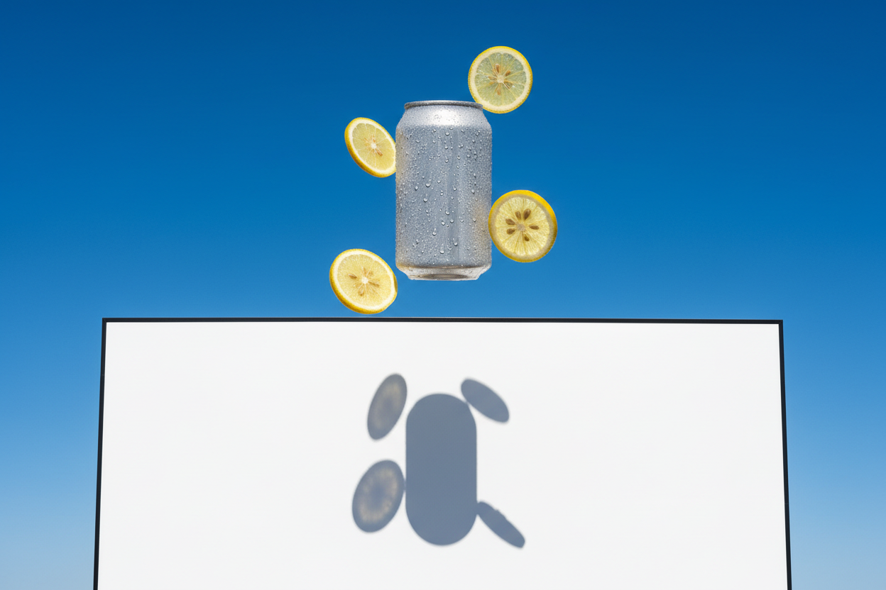 Gemini 2.5 Flash output for AI billboard image generation comparison