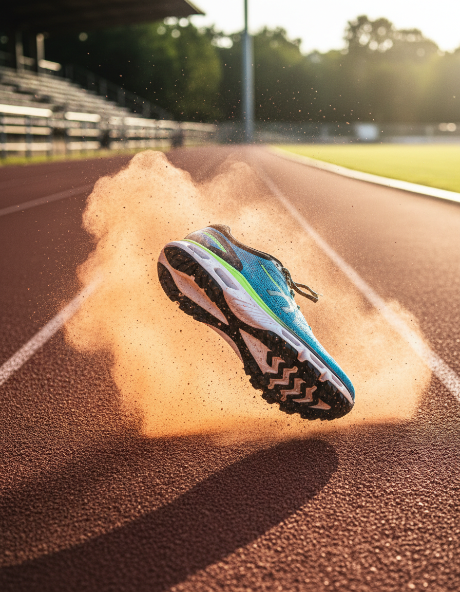 Gemini 2.5 Flash output for best AI image model for running shoe ads