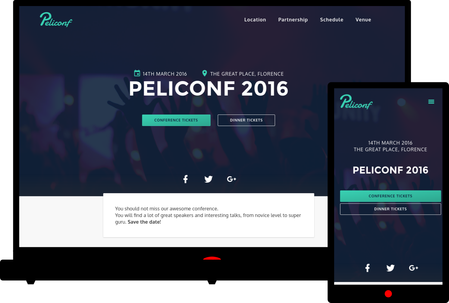 Peliconf preview