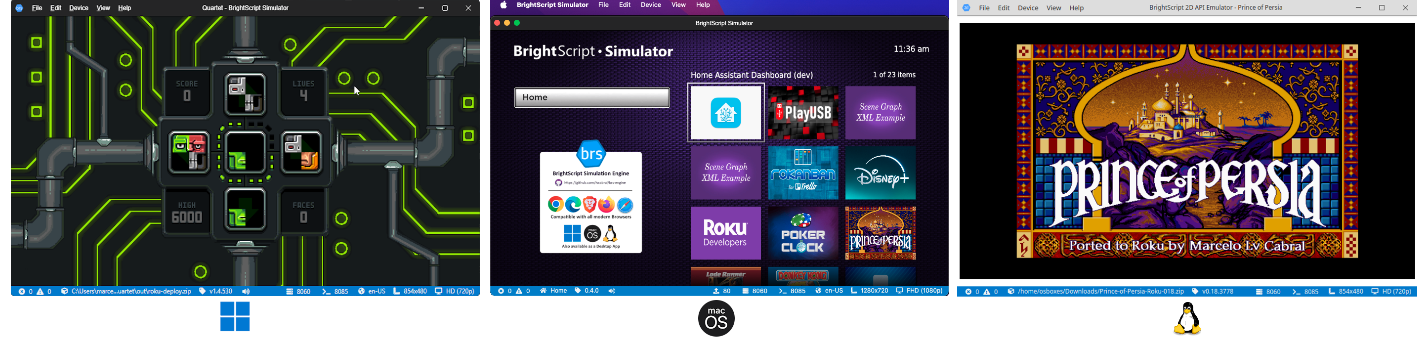 screenshots