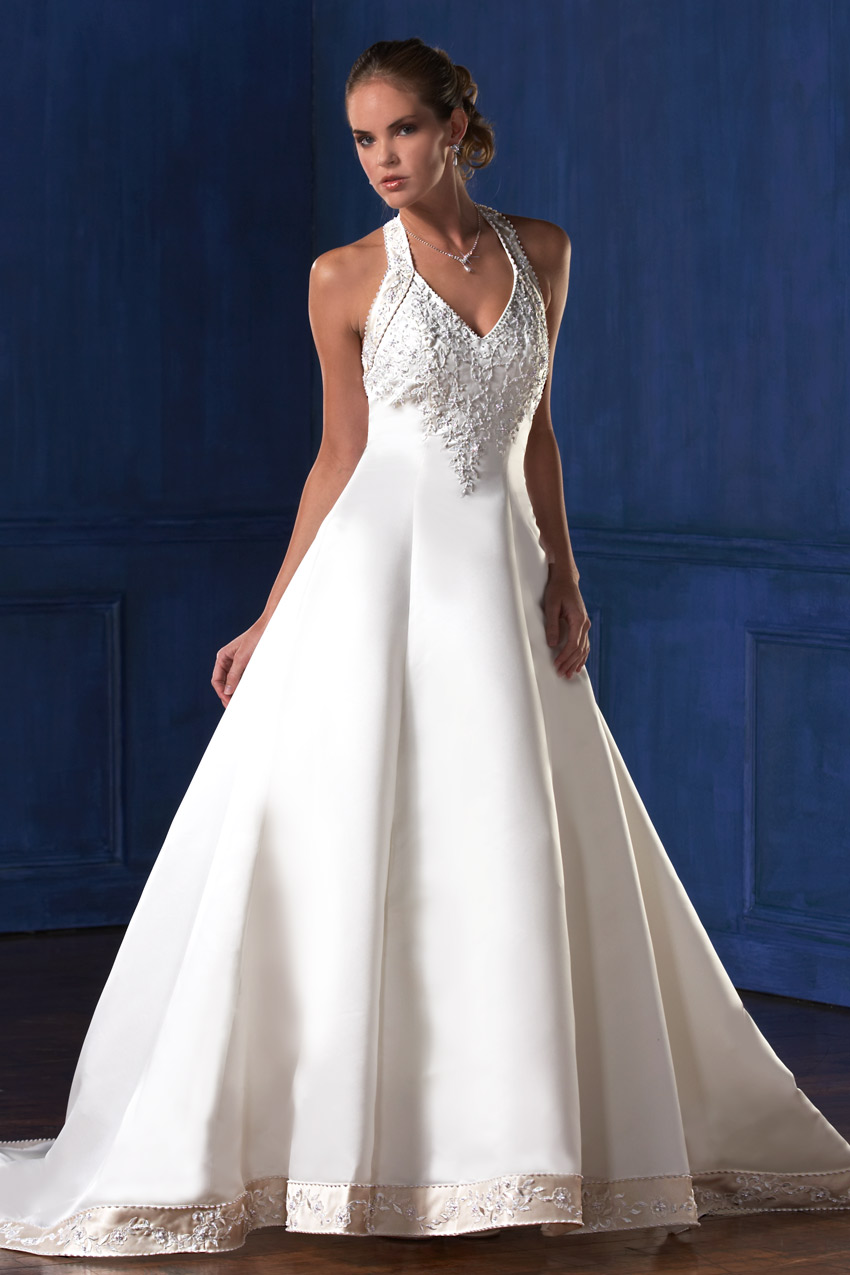 Vintage inspired gown