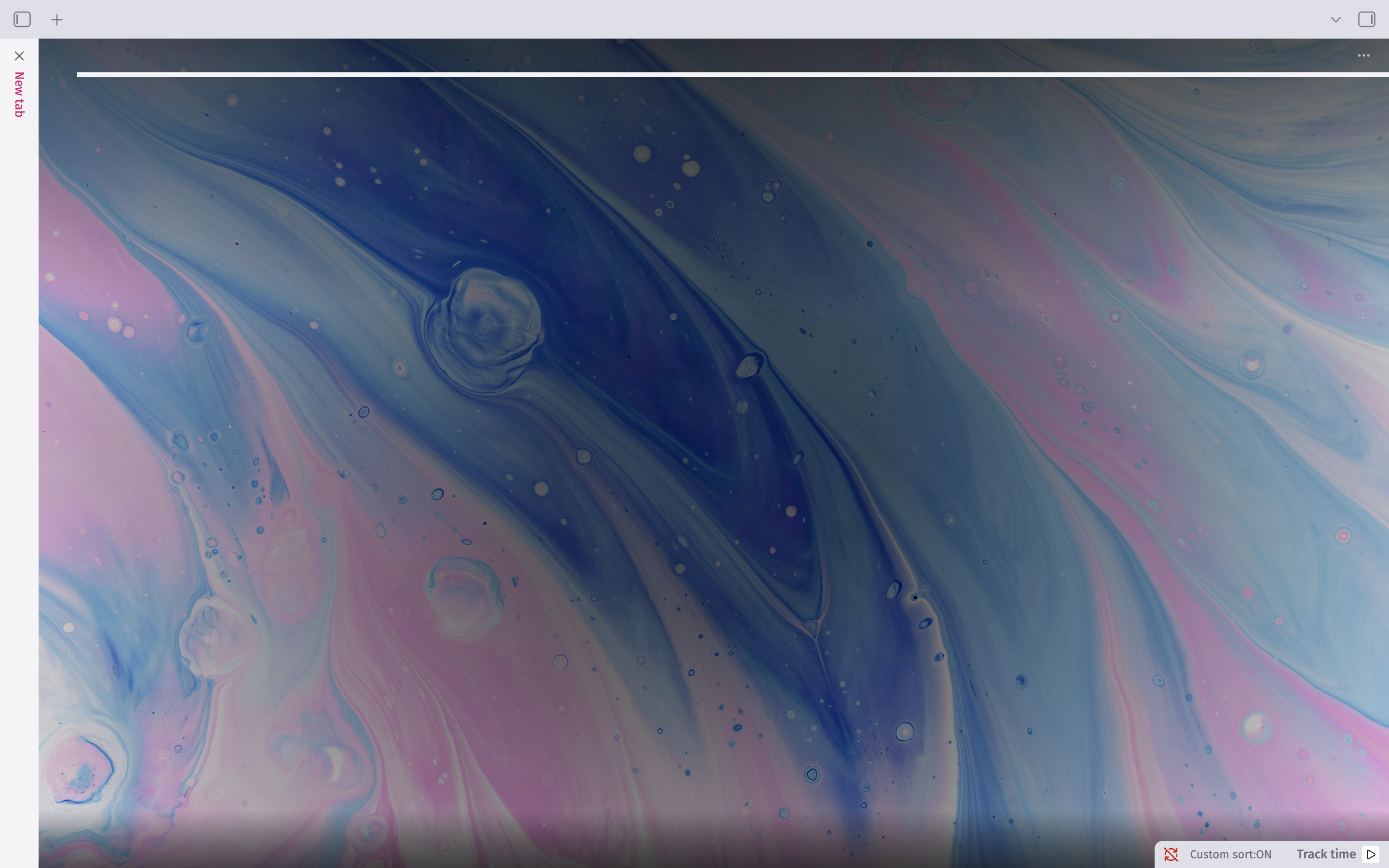 Tab Candy screenshot plain