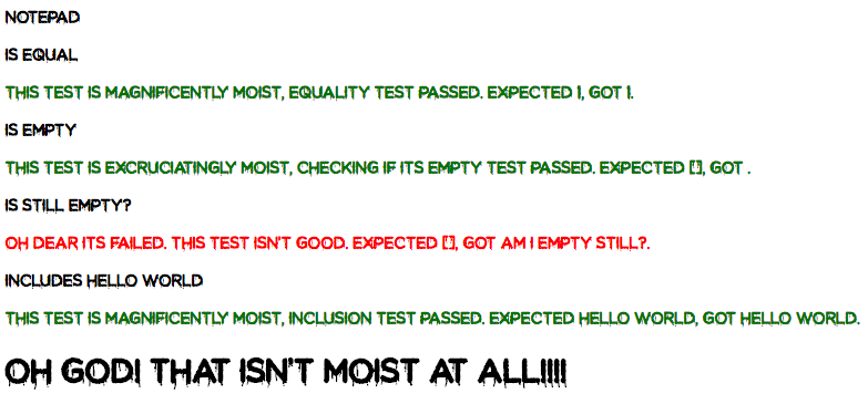 HTML Moist Runner