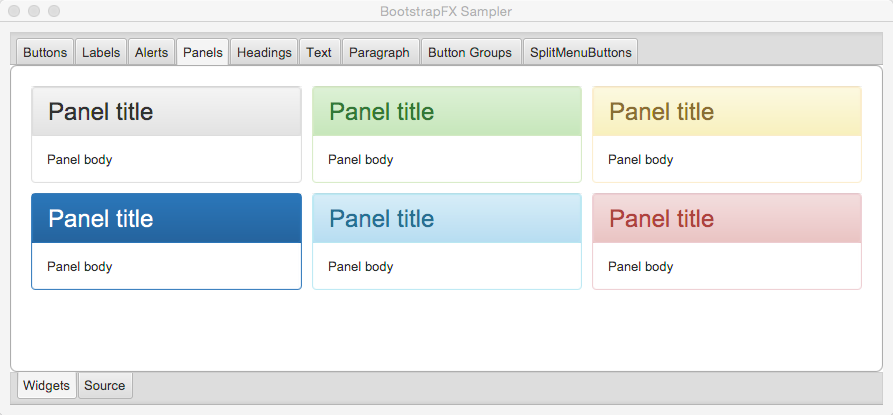 panels