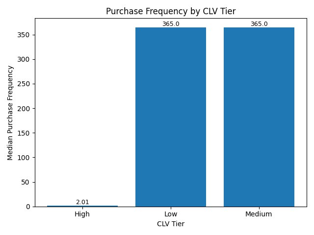 Chart 4 - CLV Customer Behavior Analysis