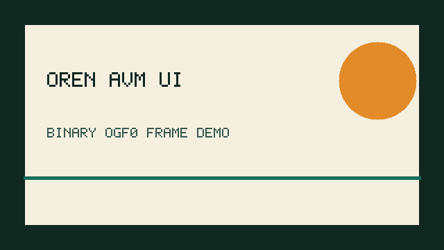 UI card demo preview