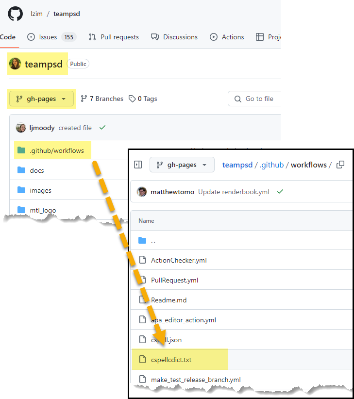 Image showing navigation steps to reach custom dictionary.