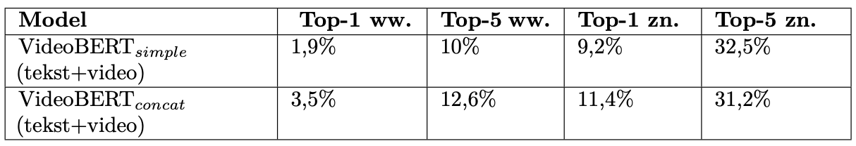 Evaluatie Resultaten Met Aangepaste Template Zin