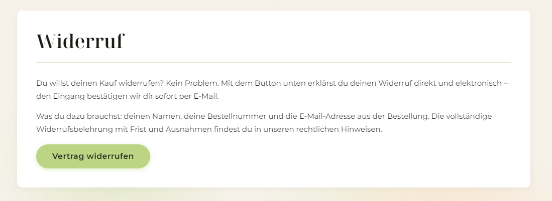 Frontend-Button