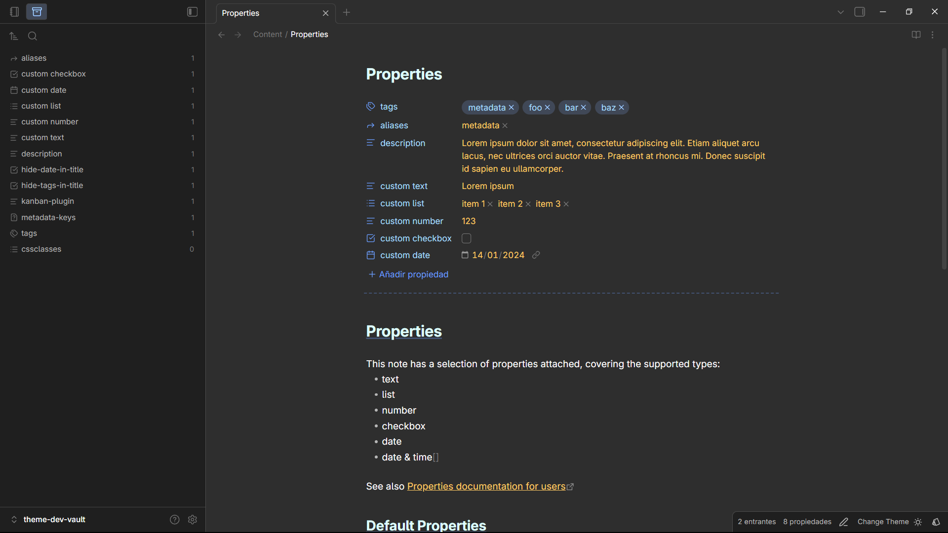Cosmical Dark Theme 1