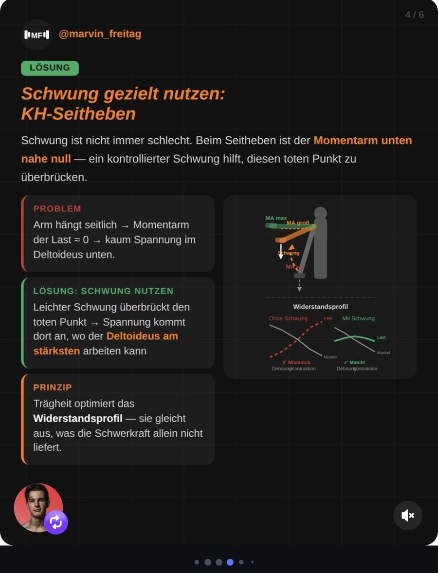 Trägheit & Momentum