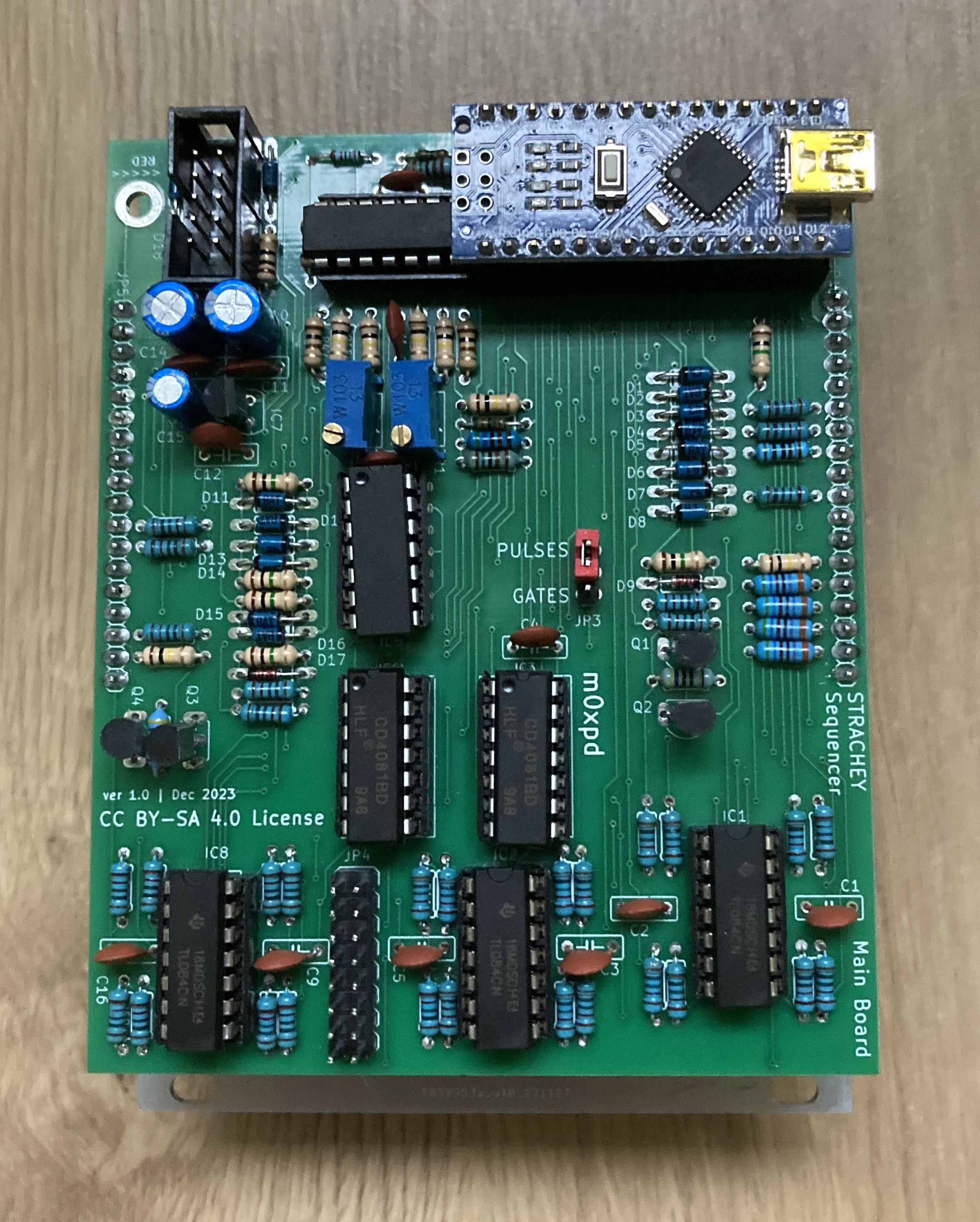 Main board, from the project README