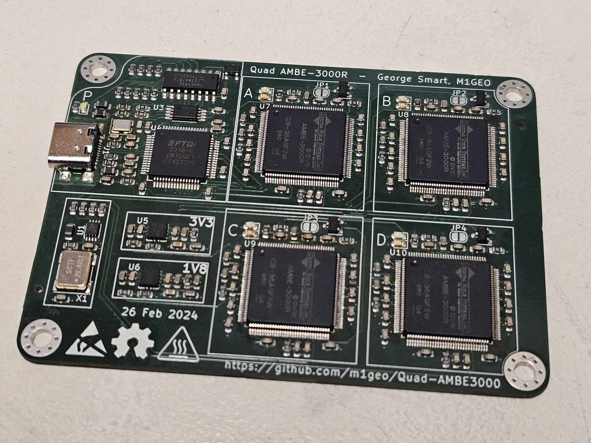 Quad-AMBE3000, from the project README