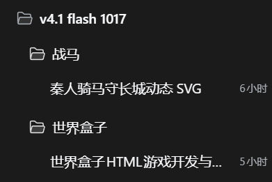 工作区树实际界面截图