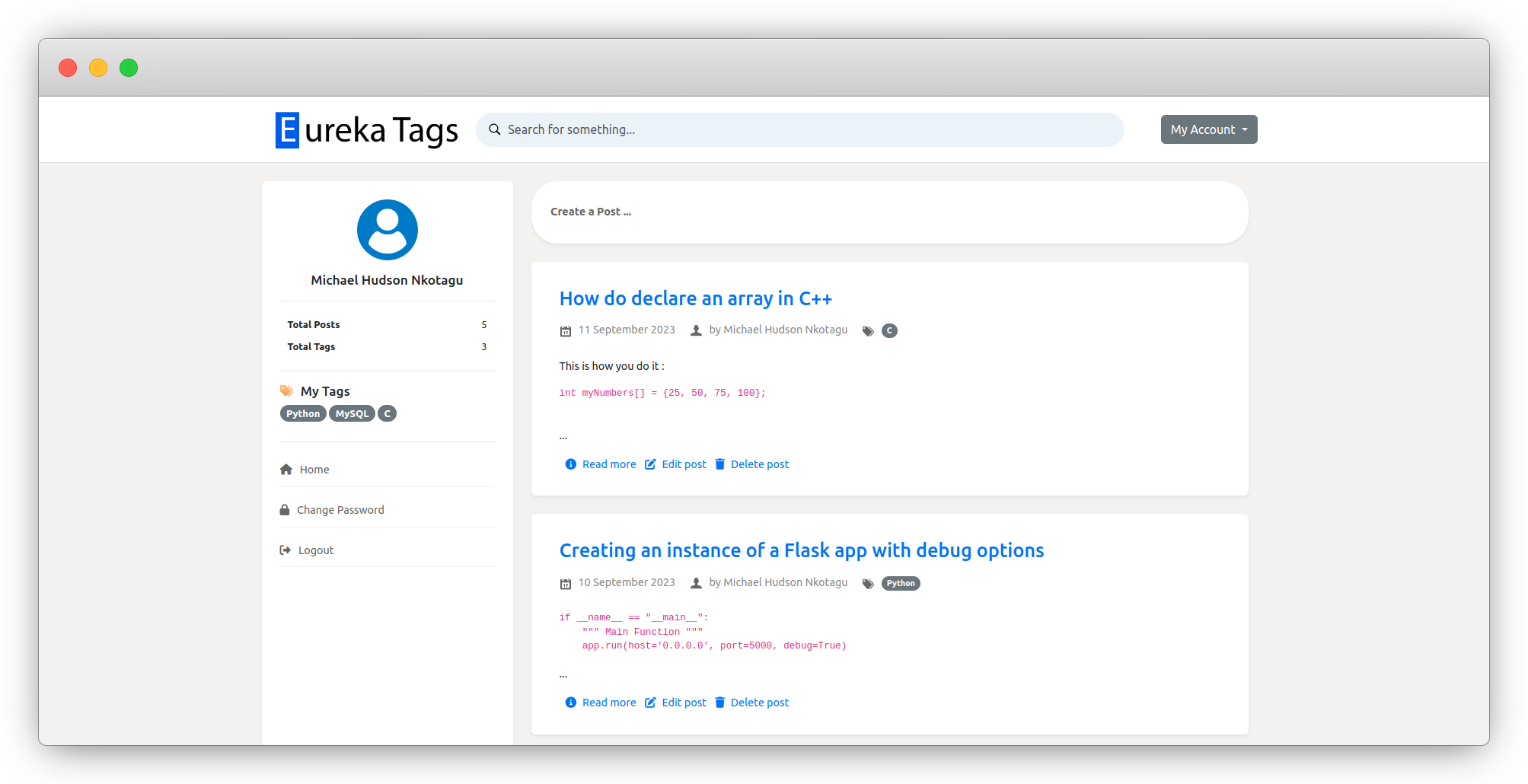 Eureka Tags