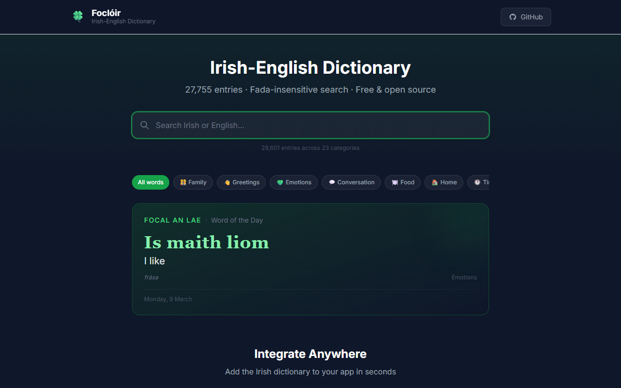 Foclóir
