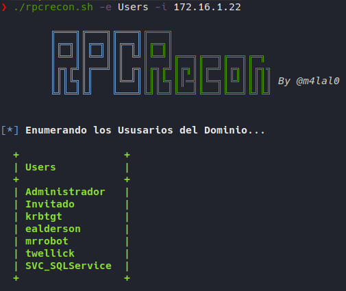 RPCRecon-Users