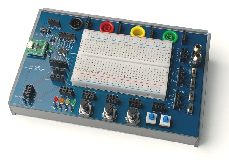Attiny prototype board, from the project README