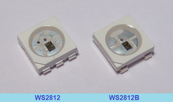 WS2812 and WS2812B