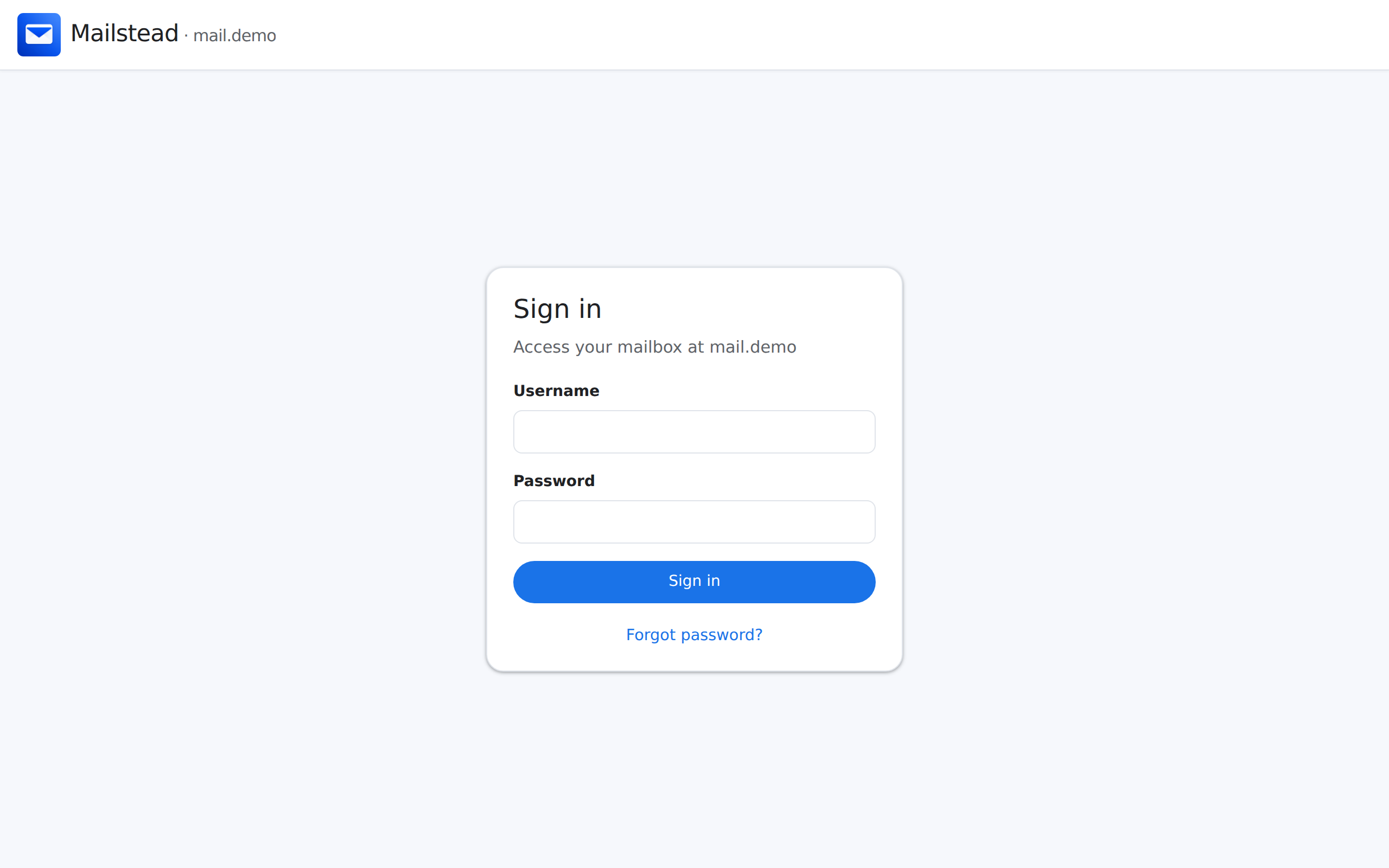 Sign in