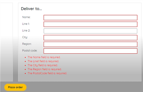 Price and Size binded on Slider