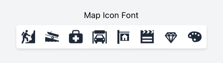 Microns Icon Font