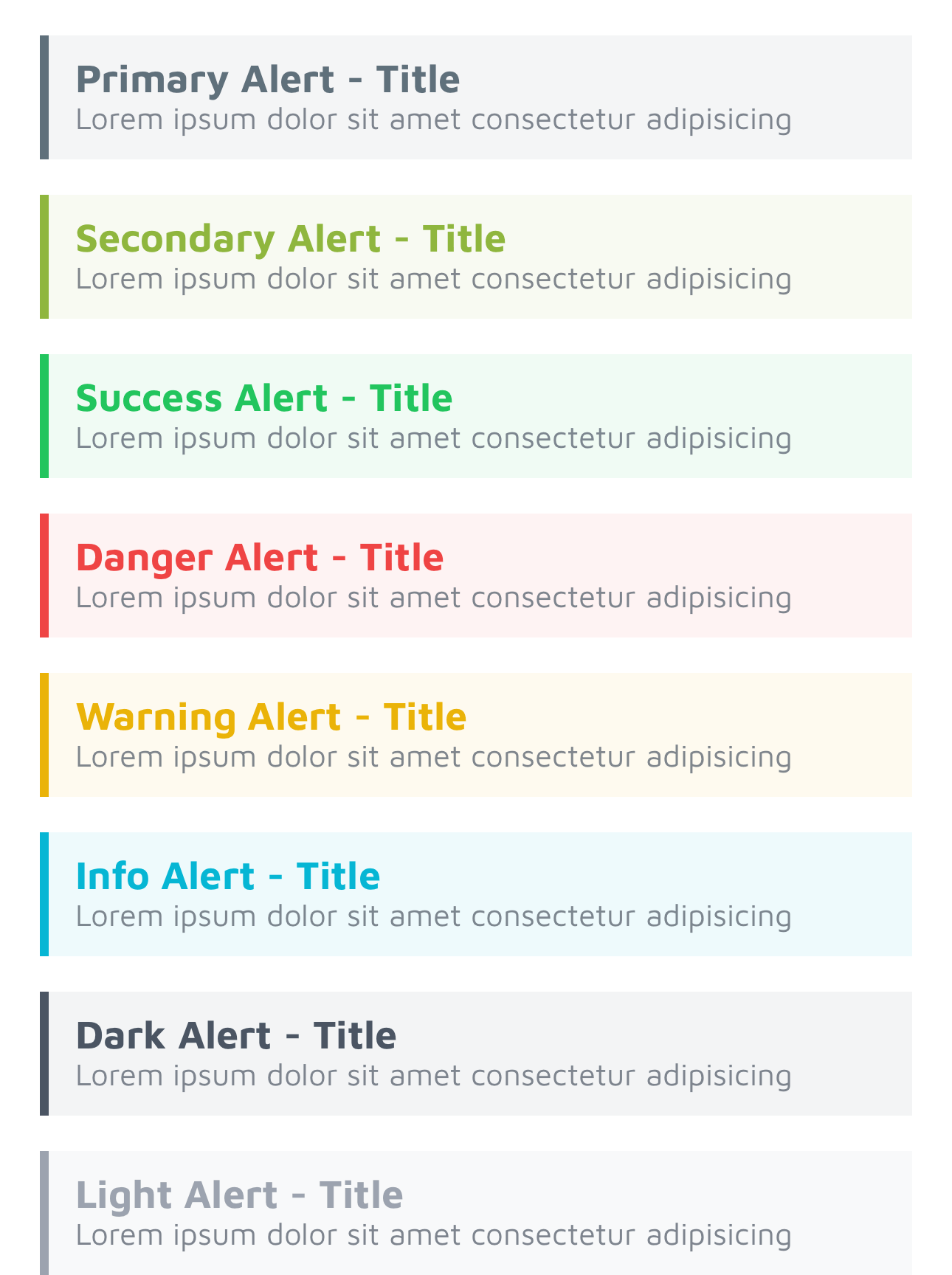 Alerts callout variant