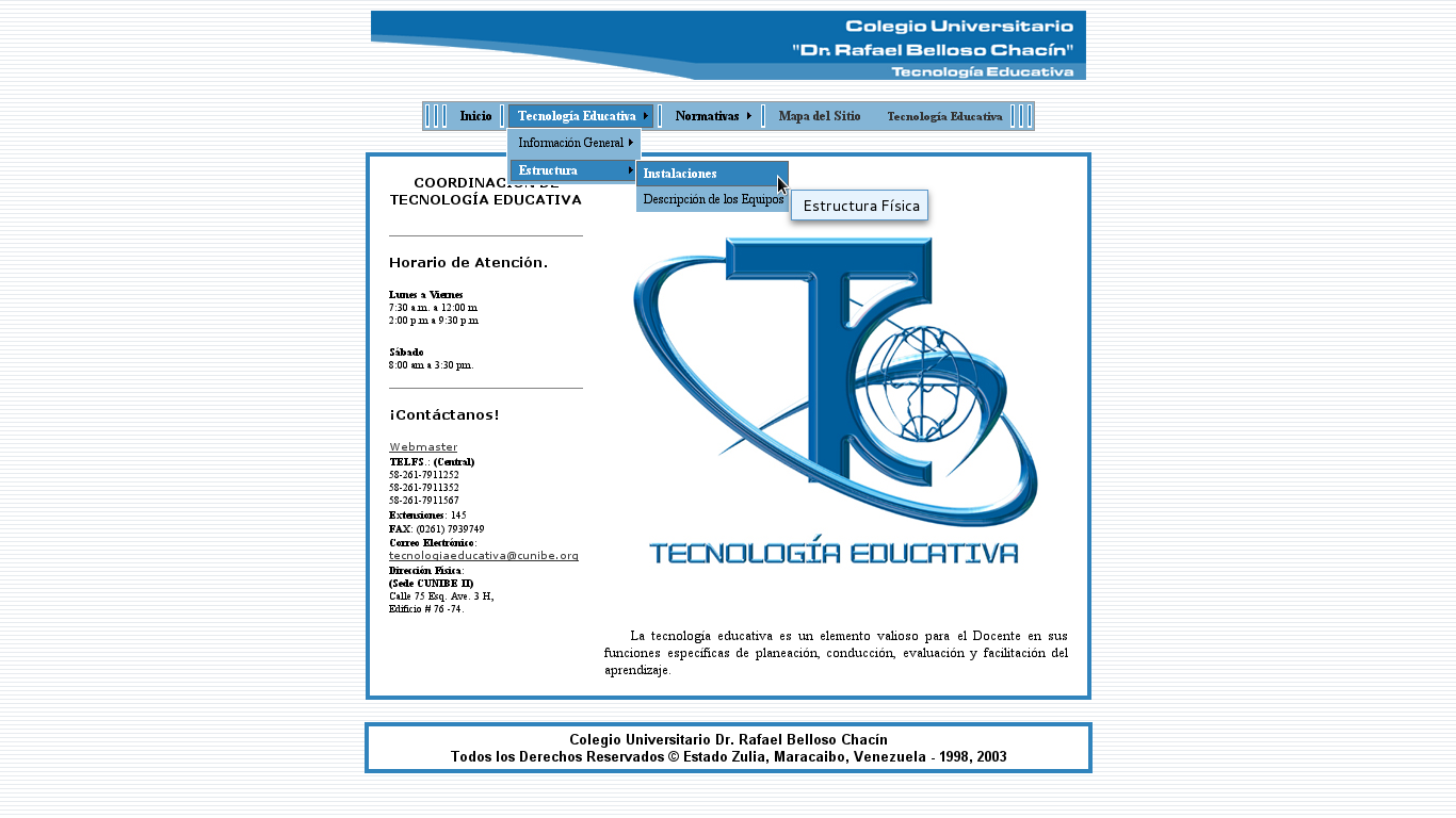 https://raw.githubusercontent.com/macagua/webcunibe-tecnologiaeducativa/master/screenshot.png