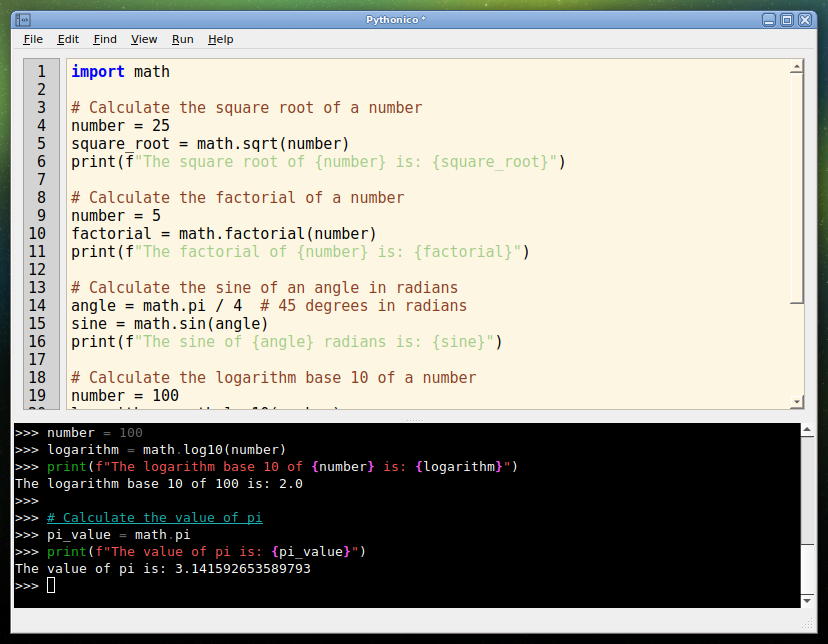 Pythonico Programming Text Editor