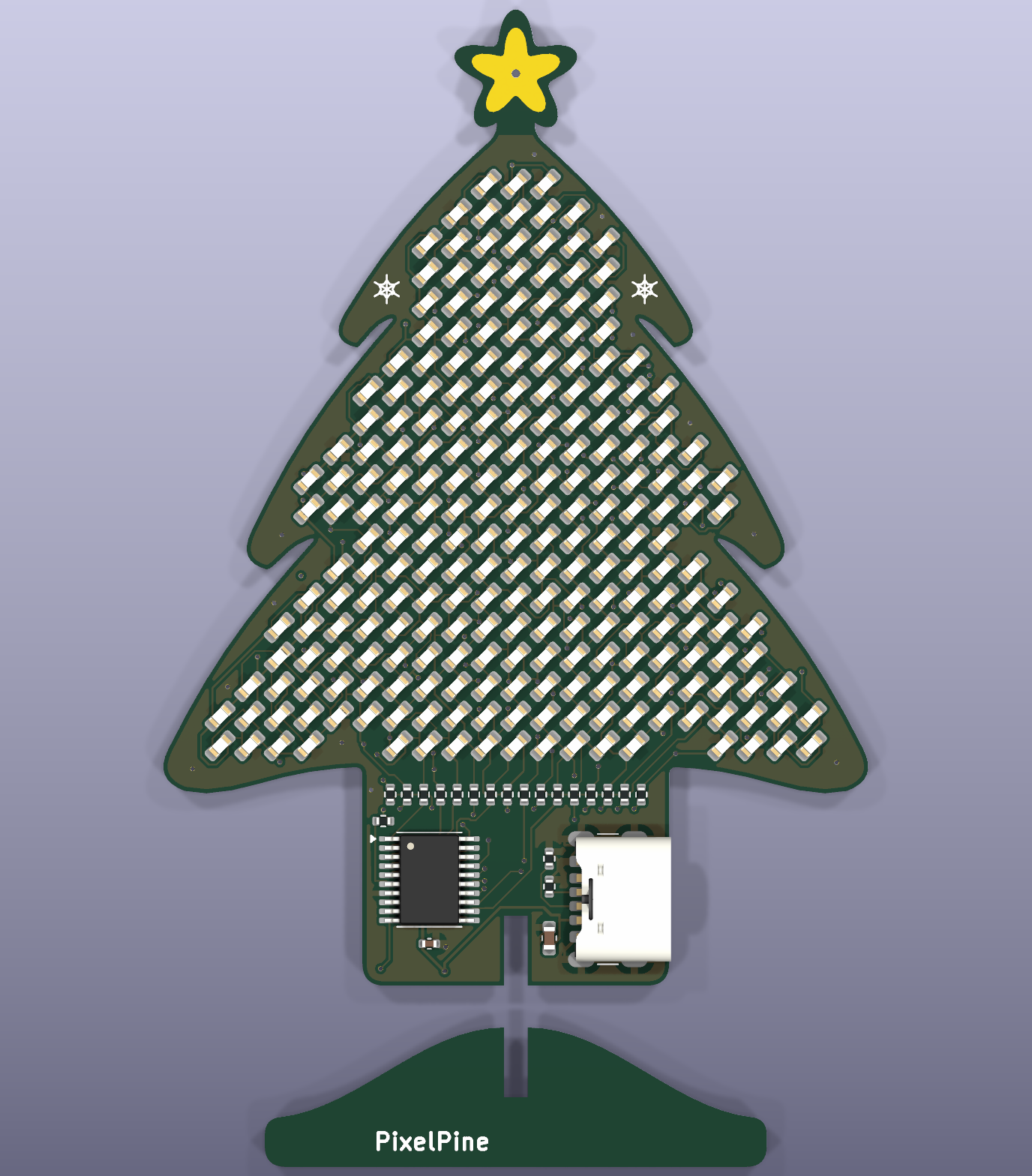 Pixelpine, from the project README