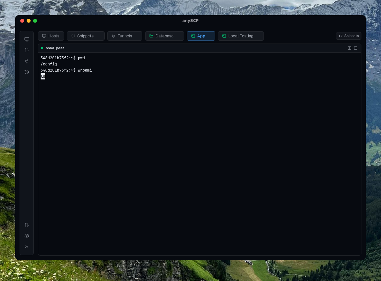 SSH Terminal