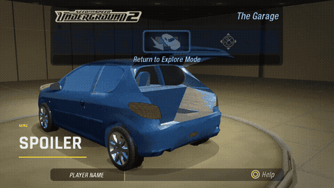 Garage 3D transitions