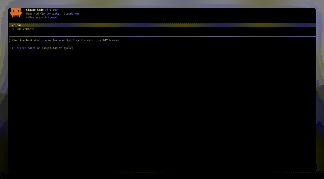 ChatDomain Demo