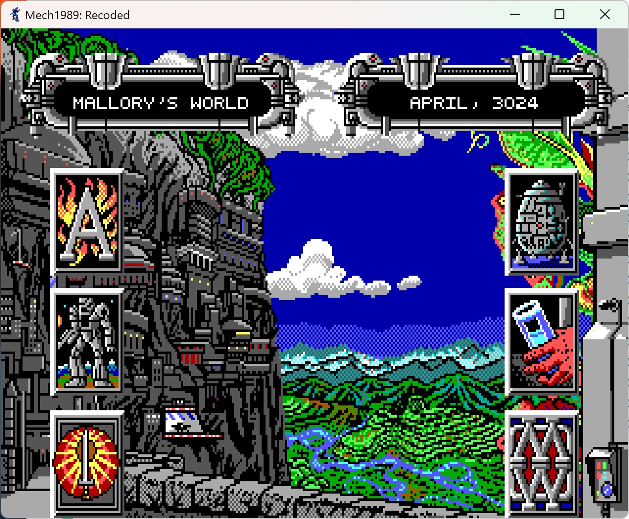 Main menu