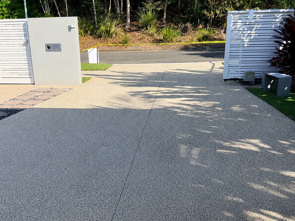 Concrete after sealing