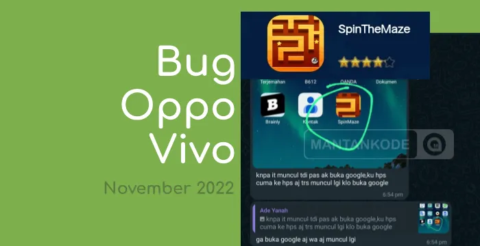 SpinMaze membuat pusing Pengguna Oppo dan Vivo