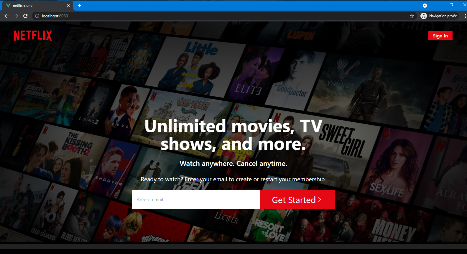 GitHub - Madiou84/netfix-clone: Clone Home Page Of Netflix Using ...