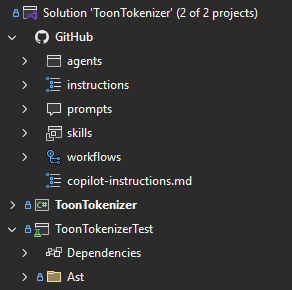 Solution Explorer overview