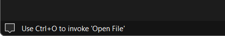 statusbar