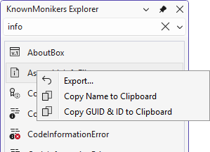 Context Menu