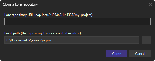 Clone Repository