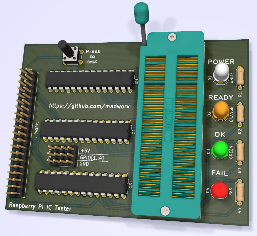 Raspi ic tester, from the project README